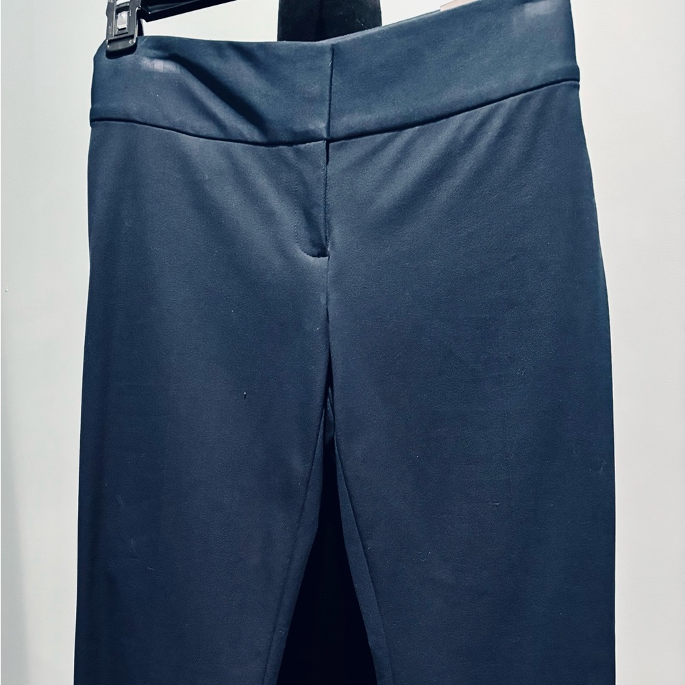 Alfani Women’s slim leg, tummy control, navy dress pants, midrise, 14, new